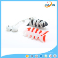 Multi-Color Modische Silikon Fisch Knochen Kabel Winder
